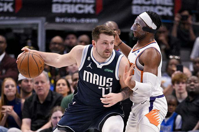 Luka Dončić Dallas Mavericks | Luka Dončić je tekmo končal pri 34 točkah. | Foto Reuters