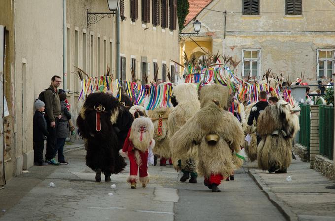 Konec prejšnjega tedna so ptujske ulice preplavili kurenti. Med njimi je bil tudi Nastja Čeh. | Foto: Matjaž Vertuš