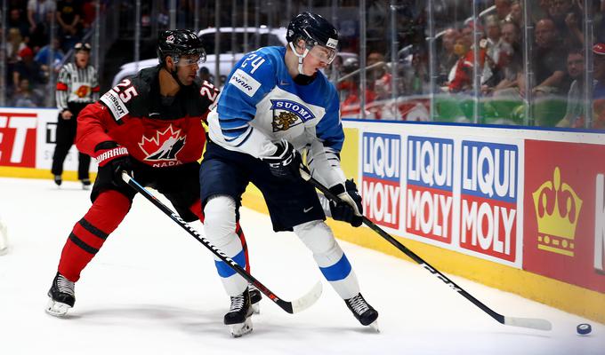 Kaapo Kakko ima pri 18 letih zlato s SP do 18 let, do 20 let in s člani. | Foto: Getty Images