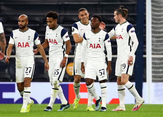 V konferenčni ligi bo nastopil tudi sedmouvrščeni angleški klub. V tem trenutku bi bil to Tottenham. | Foto: Reuters