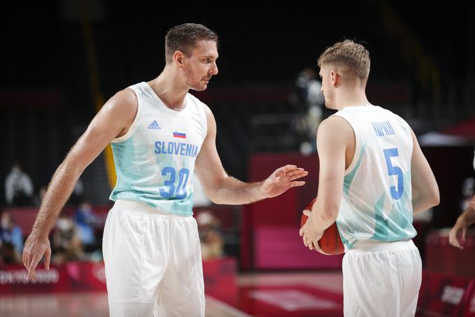 Zoran Dragić in Luka Rupnik | Foto: Anže Malovrh/STA