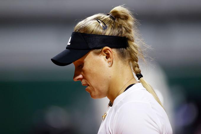 Angelique Kerber je bila videti povsem nemočna. | Foto: Gulliver/Getty Images