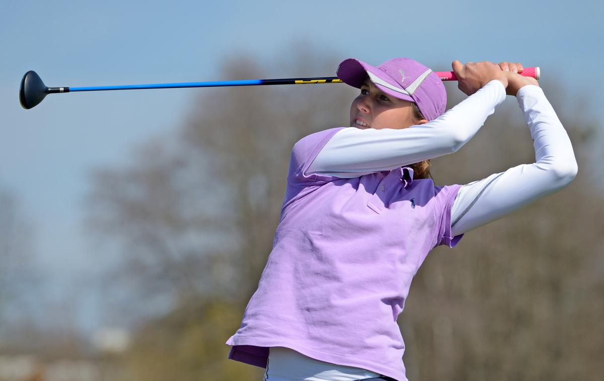 Pia Babnik | Mlada Pia Babnik je na turnirju evropske serije v Švici z nagradnim skladom 200.000 evrov zasedla 18. mesto. | Foto Gorazd Kogoj/Golf zveza Slovenije