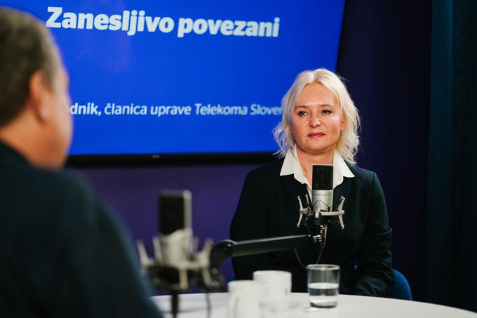 "Razvoj produktov in storitev Telekoma Slovenije se v celoti izvaja v Sloveniji in je kot tak namenjen in prilagojen slovenskim uporabnikom," je povedala Vesna Prodnik.  | Foto: Jan Lukanović