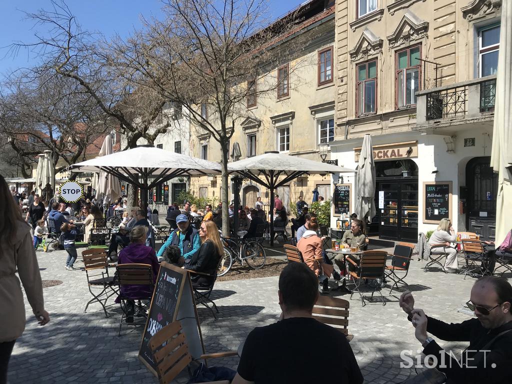 odprtje teras Ljubljana lokali bar terasa