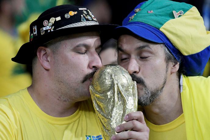 Brazilija | Brazilci so prepričani, da se bodo danes veselili prve lovorike po zdaj že daljnem letu 2007. | Foto Reuters