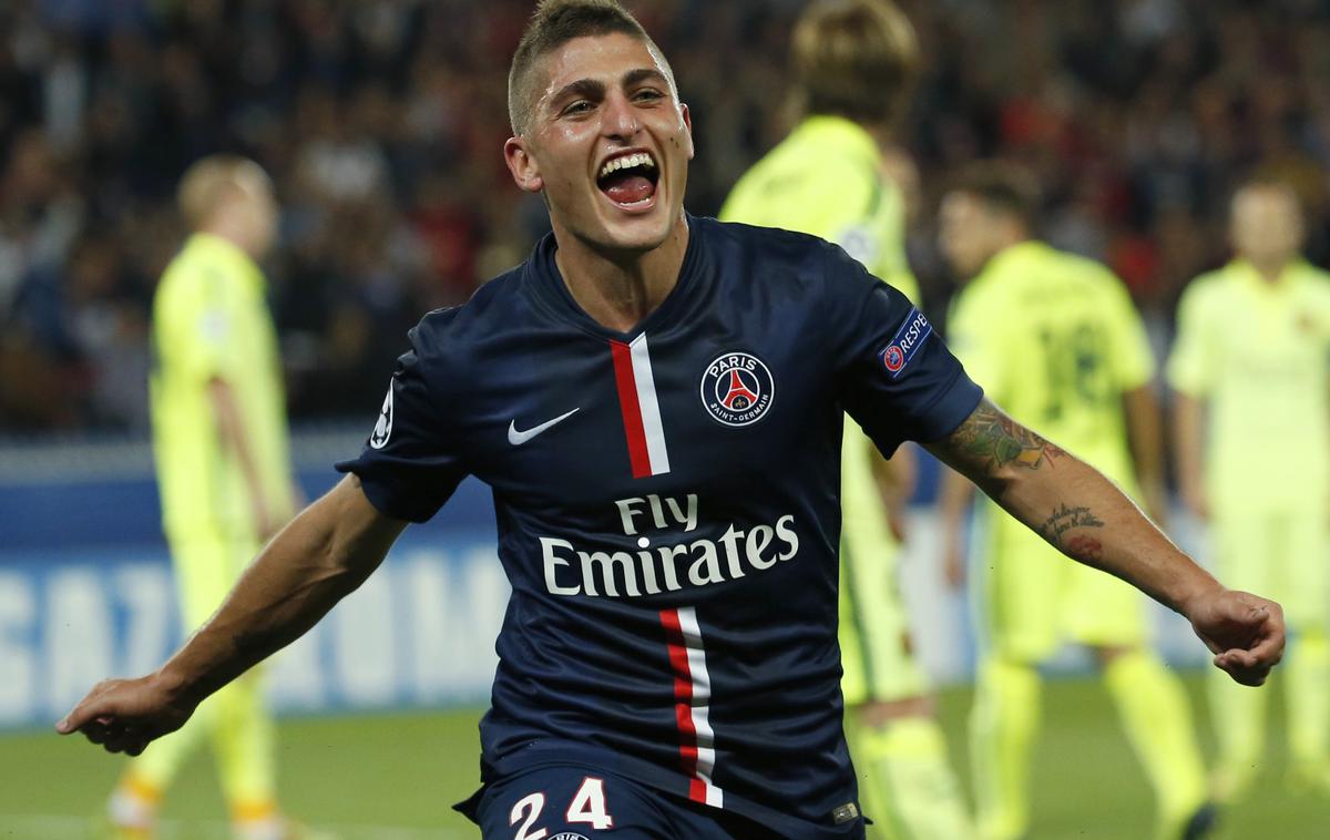 Marco Verratti | Marco Veratti se je okužil z novim koronavirusom. | Foto Reuters