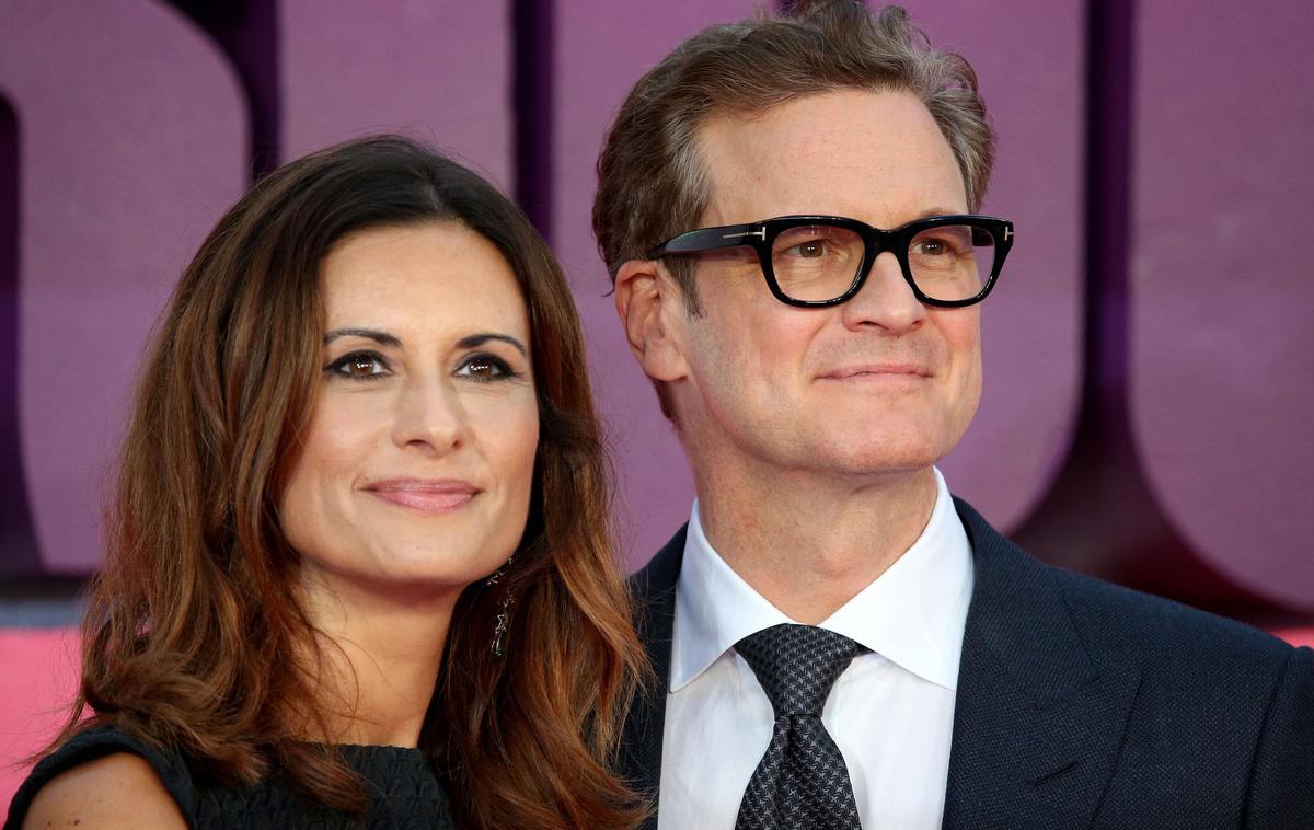 Colin Firth, Livia Giuggioli | Foto Cover Images