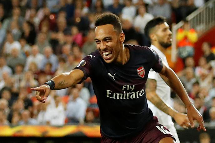 Pierre-Emerick Aubameyang | Pierre-Emerick Aubameyang je na Mestalli zabil hat-trick. | Foto Reuters