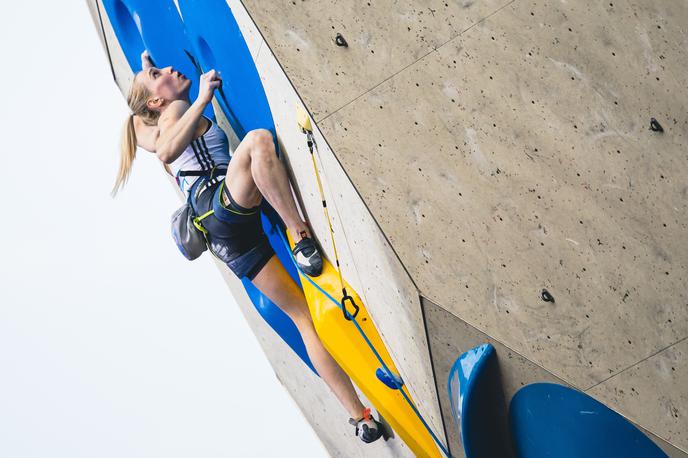 Janja Garnbret finale Innsbruck | Janja Garnbret se je v finale uvrstila s prvega mesta v polfinalu. | Foto Grega Valančič