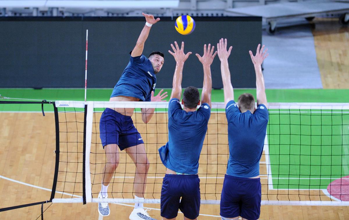 Mitja Gasparini | Slovenski odbojkarji bodo imeli v Firencah bučno podporo s tribun. | Foto Aleš Oblak