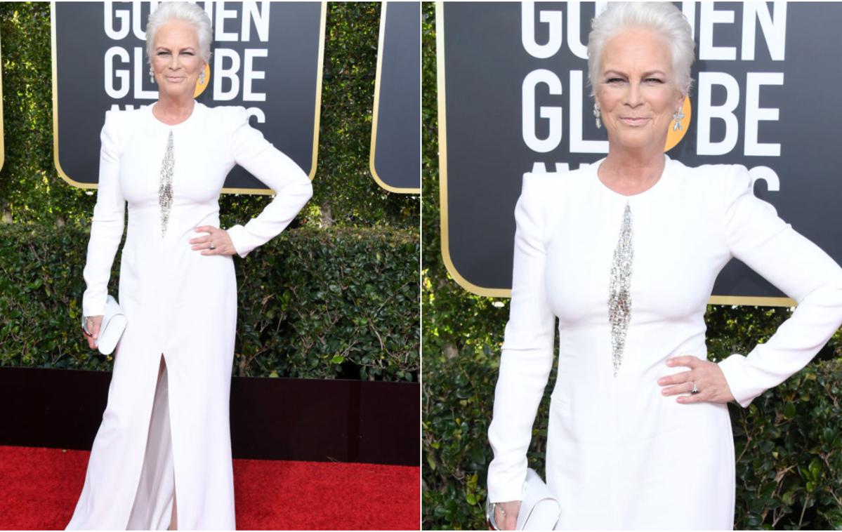 Jamie Lee Curtis | Jamie na letošnji podelitvi zlatih globusov | Foto Getty Images