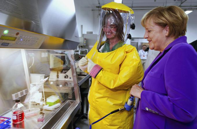 Angela Merkel na otoku Riems | Foto: Reuters