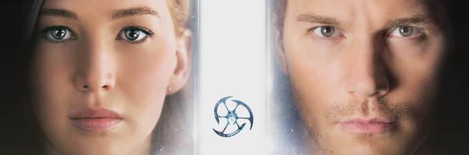 Jennifer Lawrence in Chris Pratt v ZF-spektaklu režiserja Igre imitacije o potnikih vesoljske ladje, ki se med potovanjem na oddaljen planet prezgodaj prebudita iz hibernacije. Film je bil nominiran za oskarja za najboljšo filmsko glasbo (Thomas Newman) in najboljšo scenografijo. • V nedeljo, 8. 7., ob 20. uri na Cinemax.* │ Tudi na HBO OD/GO. | Foto: 