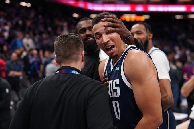 Dante Exum je prispeval odločilno trojko. | Foto: Reuters