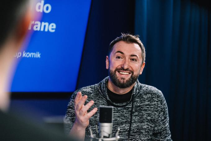 Perica Jerković je eden naših najuspešnejših stand-up komikov in prvi slovenski stand-up komik, ki bo imel samostojno predstavo v Gallusovi dvorani.  | Foto: Jan Lukanović