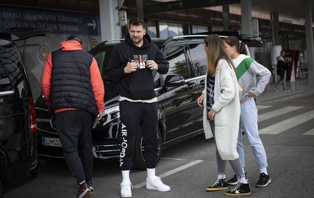 Luka Dončić | Luka Dončić je danes pripotoval v Slovenijo. Fotografija je iz aprila lani.  | Foto Ana Kovač