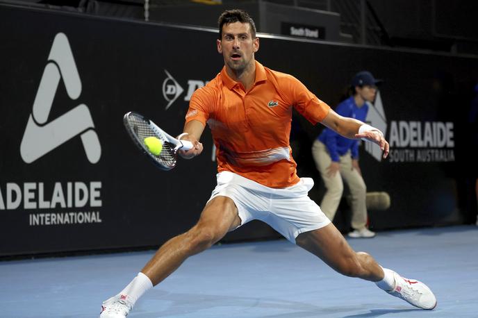 Novak Đoković | Novak Đoković je zanesljivo napredoval v polfinale ATP turnirja v Adelajdij. | Foto Guliverimage