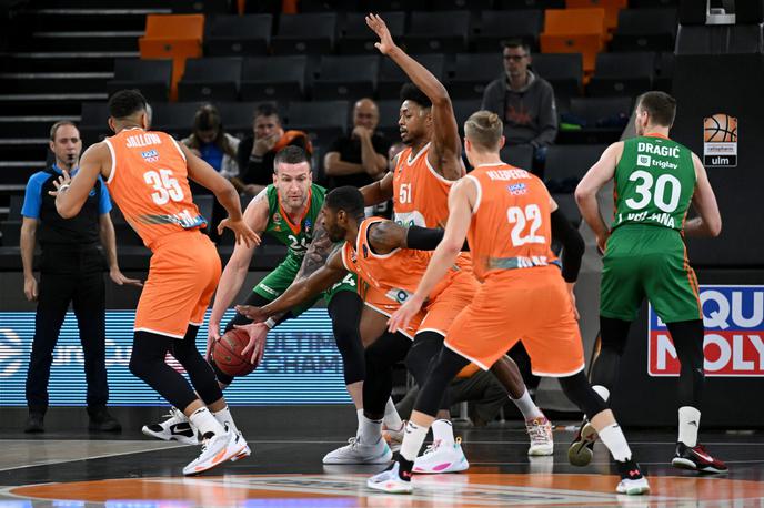 Ratiopharm Ulm : Cedevita Olimpija | Cedevita Olimpija je na gostovanju pri Ulmu izgubila s 85:97. | Foto Ratiopharm Ulm