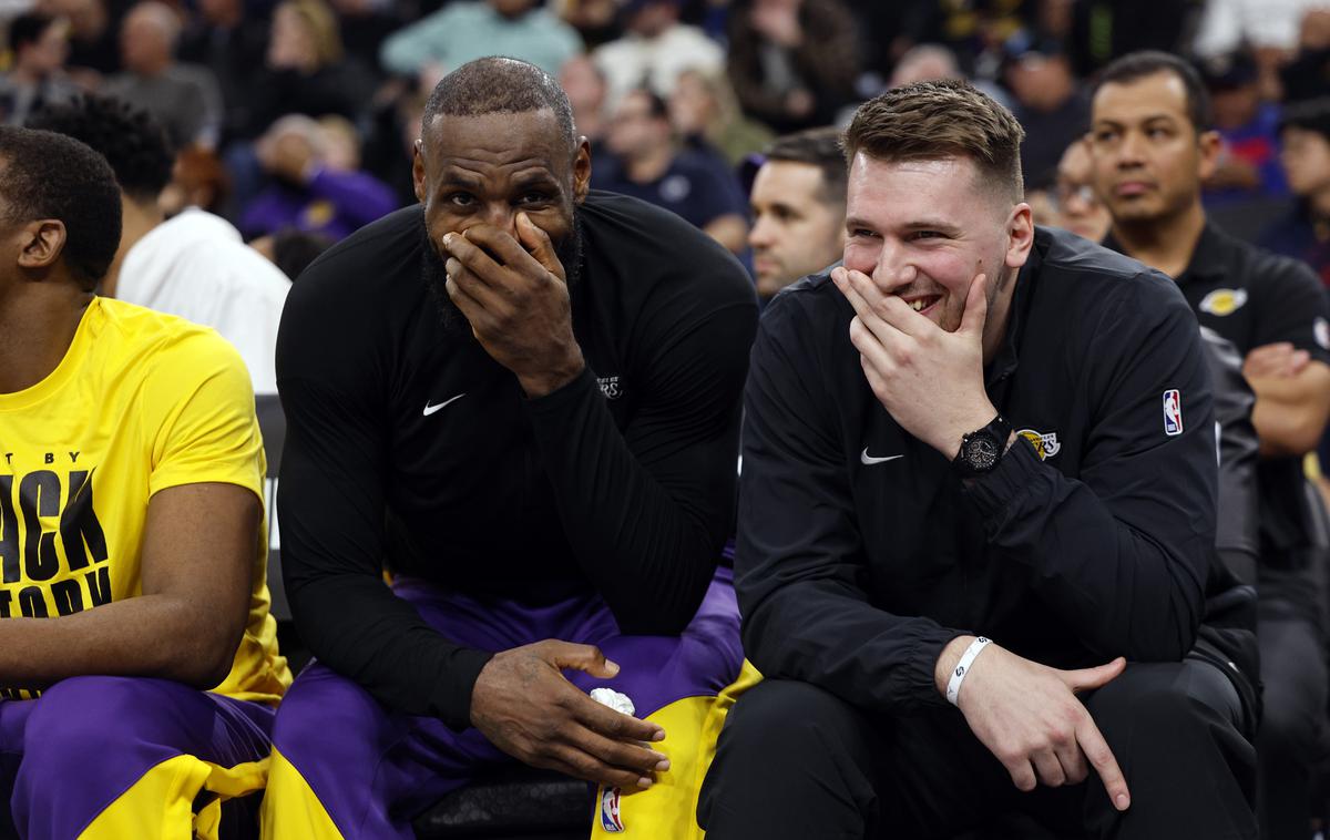 Luka Dončić leBron James | Foto Guliverimage