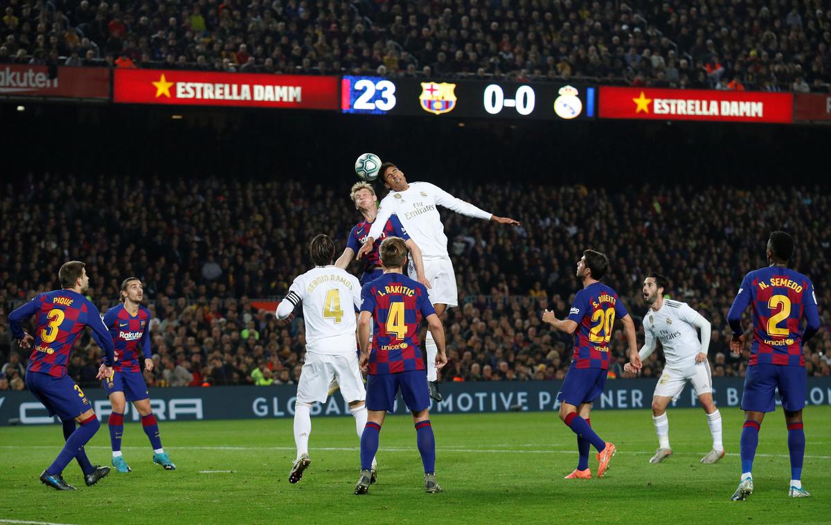 Barcelona Real Madrid | Barcelona in Real sta se razšla s prijateljskim izidom 0:0- | Foto Reuters