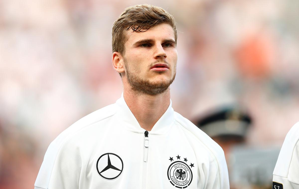 Timo Werner | Nemški nogometni reprezentant Timo Werner bo poleti iz Leipziga prestopil v Chelsea, kar je prvi odmevni prestop v letošnjem poletnem prestopnem roku. | Foto Reuters