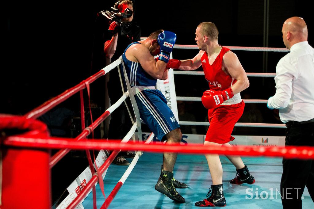 Zavec boxing gala Laško