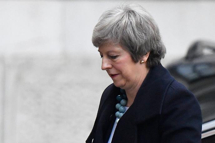 Theresa May | Britanska premierka Theresa May je danes nagovorila poslance britanskega parlamenta. | Foto Reuters