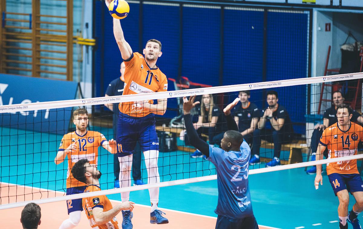 Finale lige MEVZA: ACH Volley - Calcit Volley | Odbojkarji ACH Volley so se suvereno uvrstili v polfinale DP. | Foto Sportida