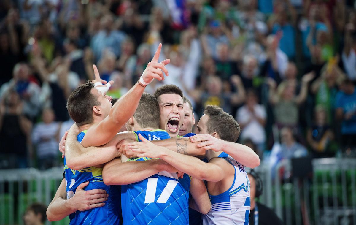 Slovenija odbojka | Slovenski odbojkarji  so na lestvici FIVB skočili na visoko 12. mesto. | Foto Saša Pahič Szabo/Sportida