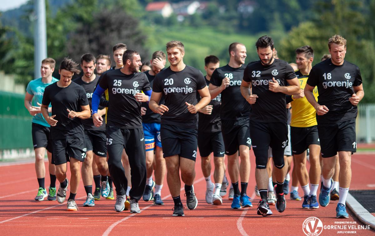 Velenjčani začetek priprav | Velenjćani so se zbrali na pripravah. | Foto Jurij Vodušek/RK Gorenje Velenje