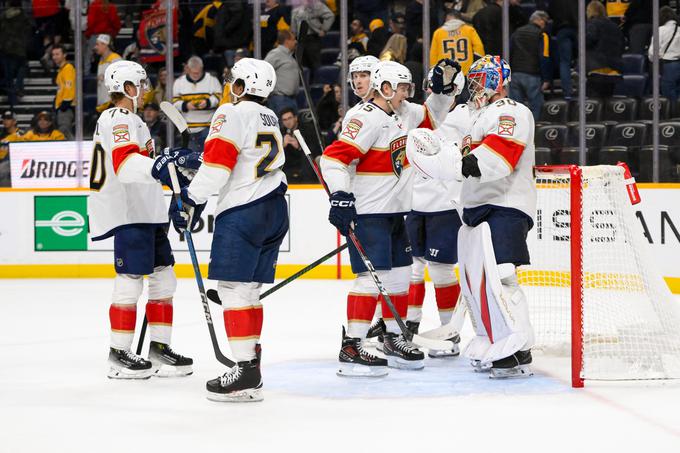 Florida Panthers so s 4:1 zmagali v Nashvillu. | Foto: Reuters