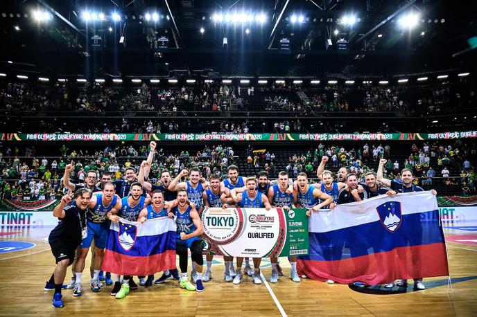 Slovenija : Litva, kvalifikacije za olimpijske igre | Slovenci so si priborili prvi nastop na olimpijskih igrah! | Foto Hendrik Osula/FIBA