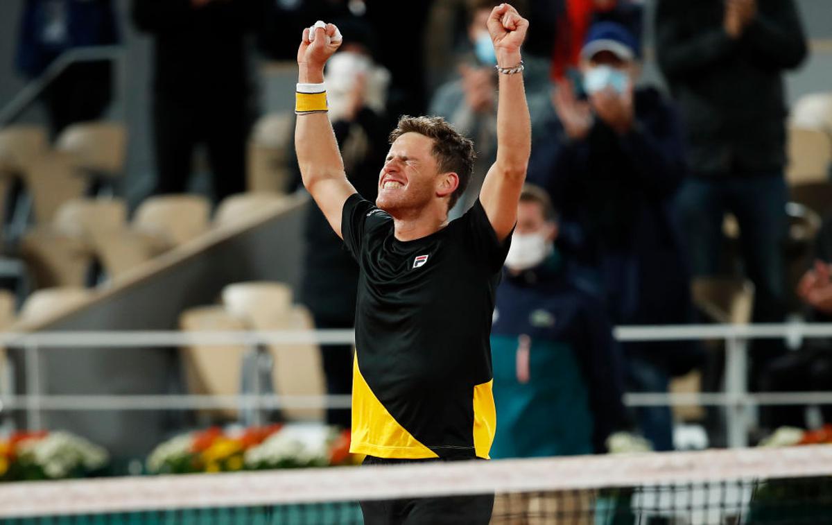 Diego Schwartzman | Argentinec se je kot zadnji prebil na zaključni turnir. | Foto Gulliver/Getty Images