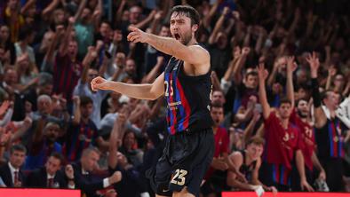 Spodrsljaj Barcelone v Milanu, v končnico še Partizan