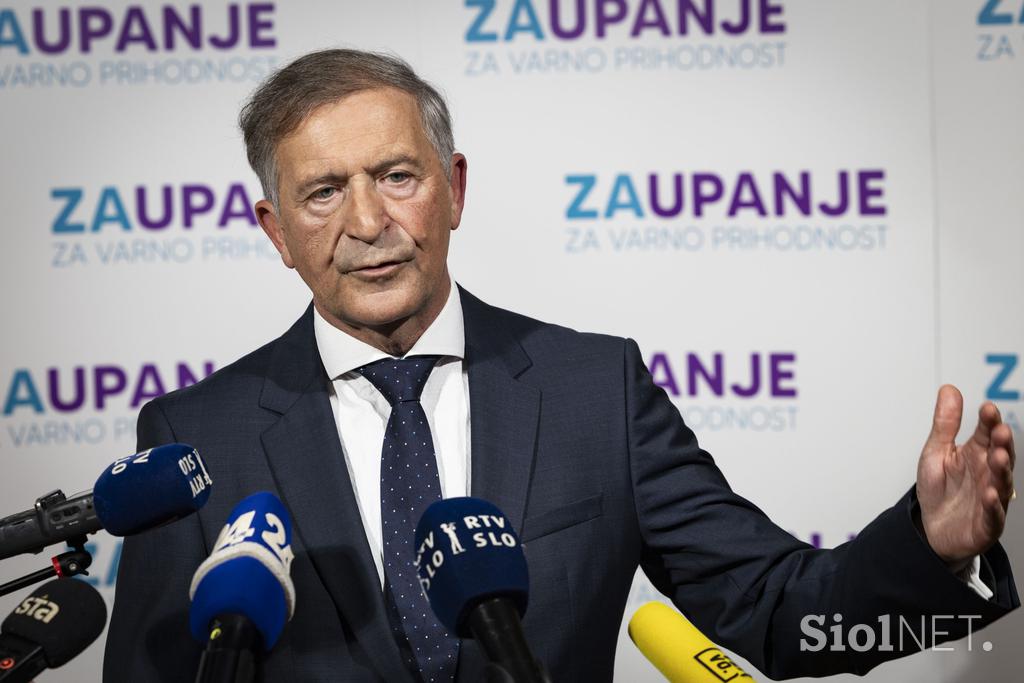 Ustanovni kongres stranke Zaupanje, Karl Erjavec.