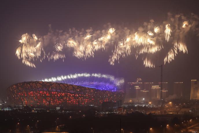 ZOI Peking generalka | Organizatorji zimskih olimpijskih iger v Pekingu se pripravljajo na spektakularno odprtje iger.  | Foto Guliverimage