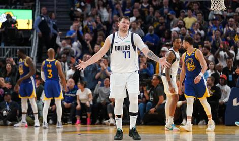 Luka Dončić najprej do prestižne nagrade, nato drama v San Franciscu