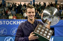 Berdych neustavljiv v Stockholmu