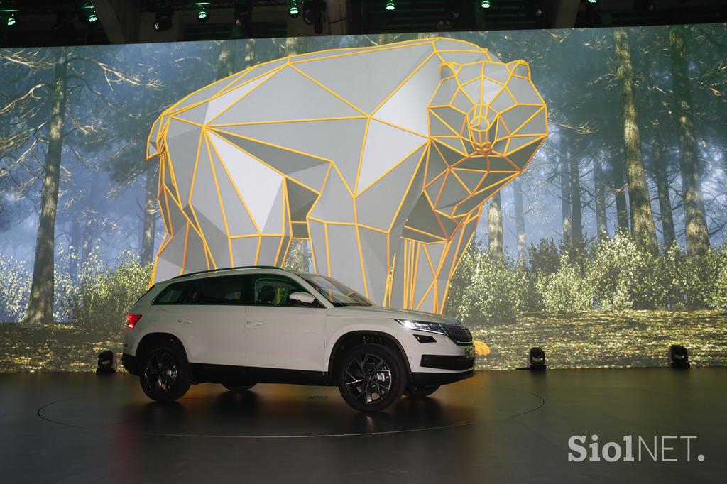 Škoda kodiaq - svetovna premiera Berlin 2016