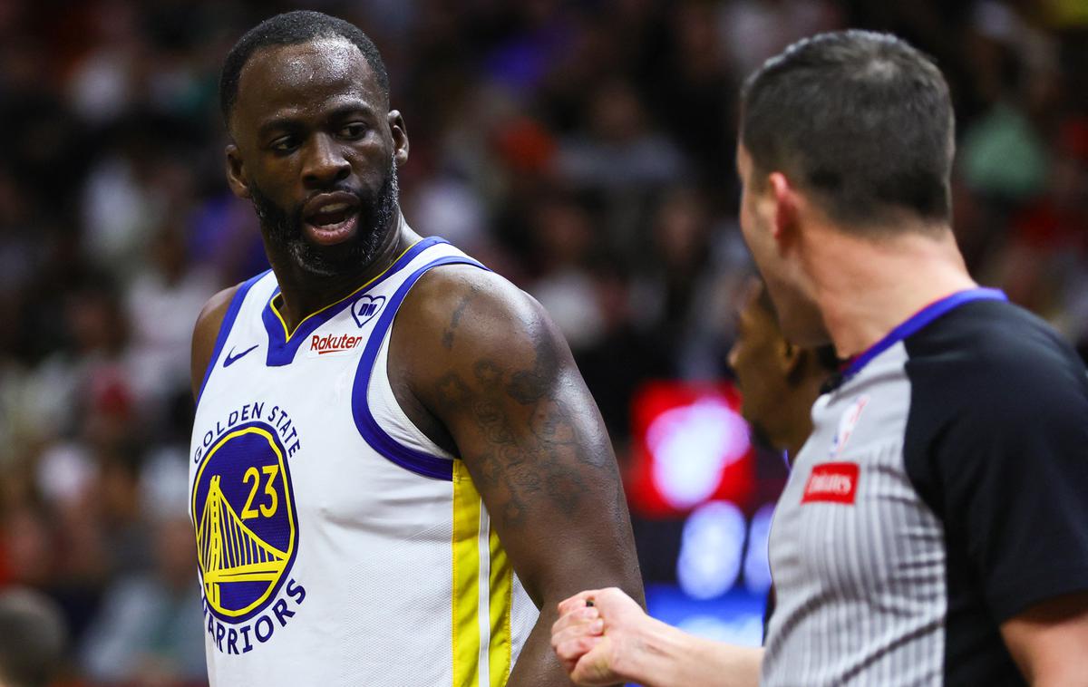 Draymond Green | Zvezdnik Golden State Draymond Green je bil izključen že četrtič v tej sezoni. | Foto Reuters