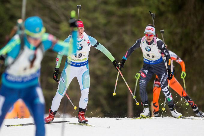 Mlada Urška Poje je bogatejša še za eno izkušnjo svetovnega pokala. | Foto: Urban Urbanc/Sportida