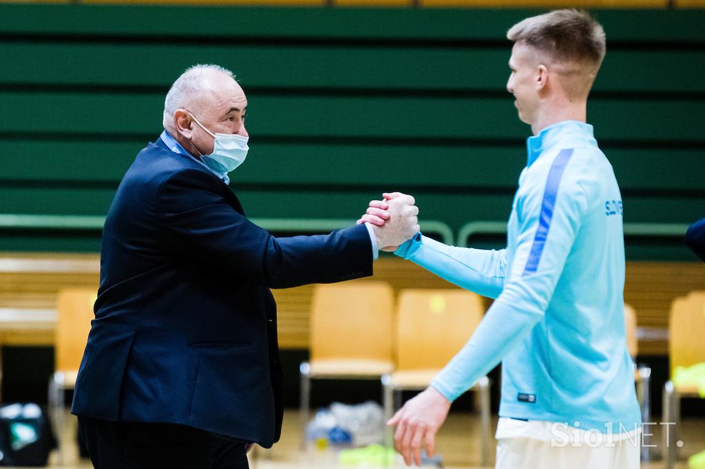 futsal, Slovenija : Makedonija, 12. april 2021