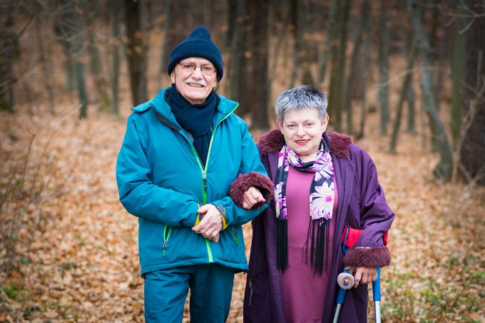 Alenka Čurin Janžekovič z možem Marijanom | Foto: Matjaž Vertuš