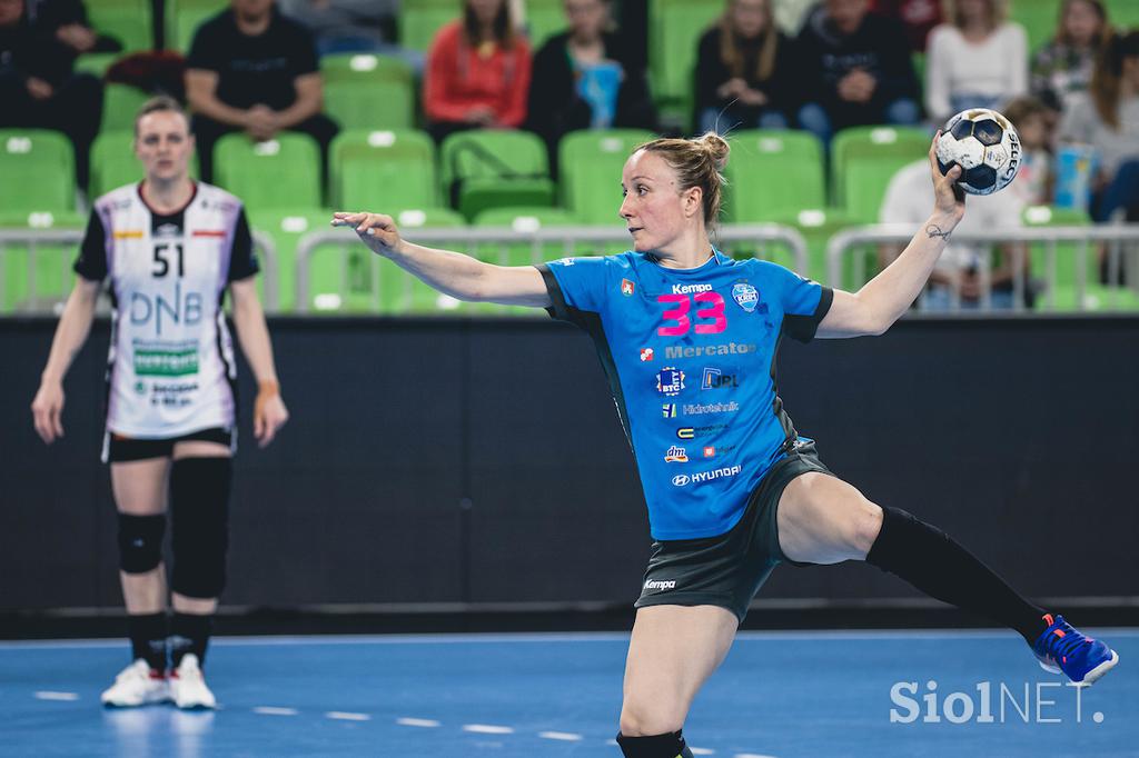 Liga prvakinj, četrtfinale: Krim Mercator - Vipers Kristiansand