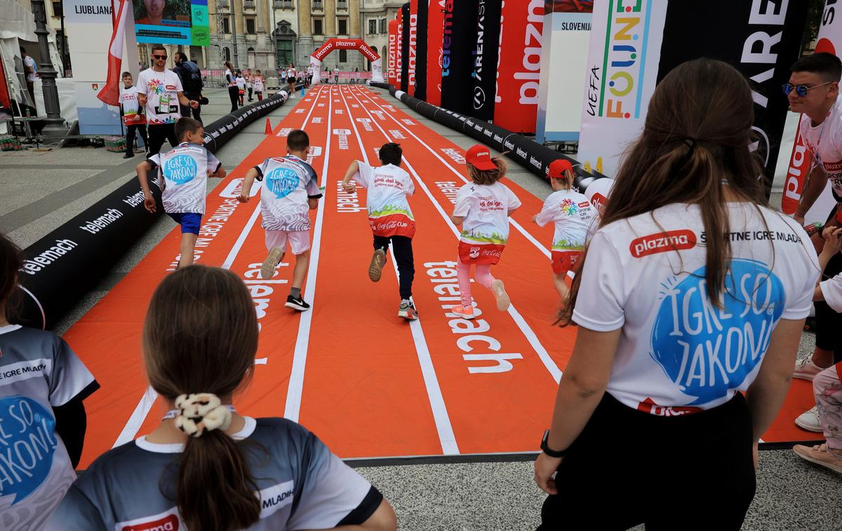 Plazma Športne igre mladih | V 27 letih so ŠIM združile več kot poldrugi milijon otrok in mladostnikov na Hrvaškem, v Bosni in Hercegovini ter Srbiji. Letos se jim bo uradno kot četrta država pridružila Slovenija. | Foto Daniel Novaković/STA