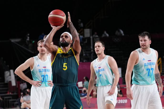 Patty Mills | Patty Mills, ki v tej sezoni v ligi NBA brani barve Brooklyn Nets, je na tekmi za bron v Tokiu dosegel proti Sloveniji kar 42 točk. | Foto Guliverimage