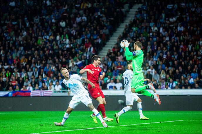 Robert Lewandowski Jan Oblak | Robert Lewandowski in Jan Oblak spadata med največja nogometna imena, ki so že zaigrala v Stožicah. | Foto Grega Valančič/Sportida