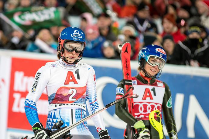 Petra Vlhova in Mikaela Shiffrin | Foto Sportida