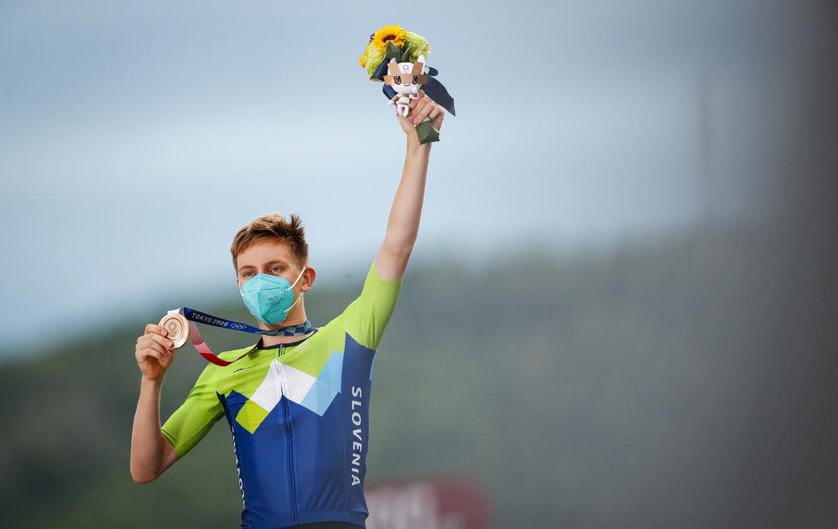 Tadej Pogačar, olimpijske igre Tokio | Foto Anže Malovrh/STA